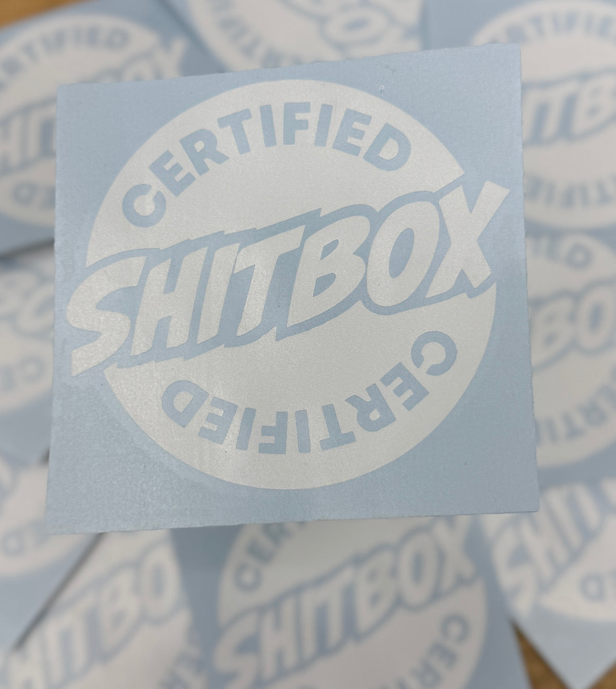 Shitbox Certified Decal