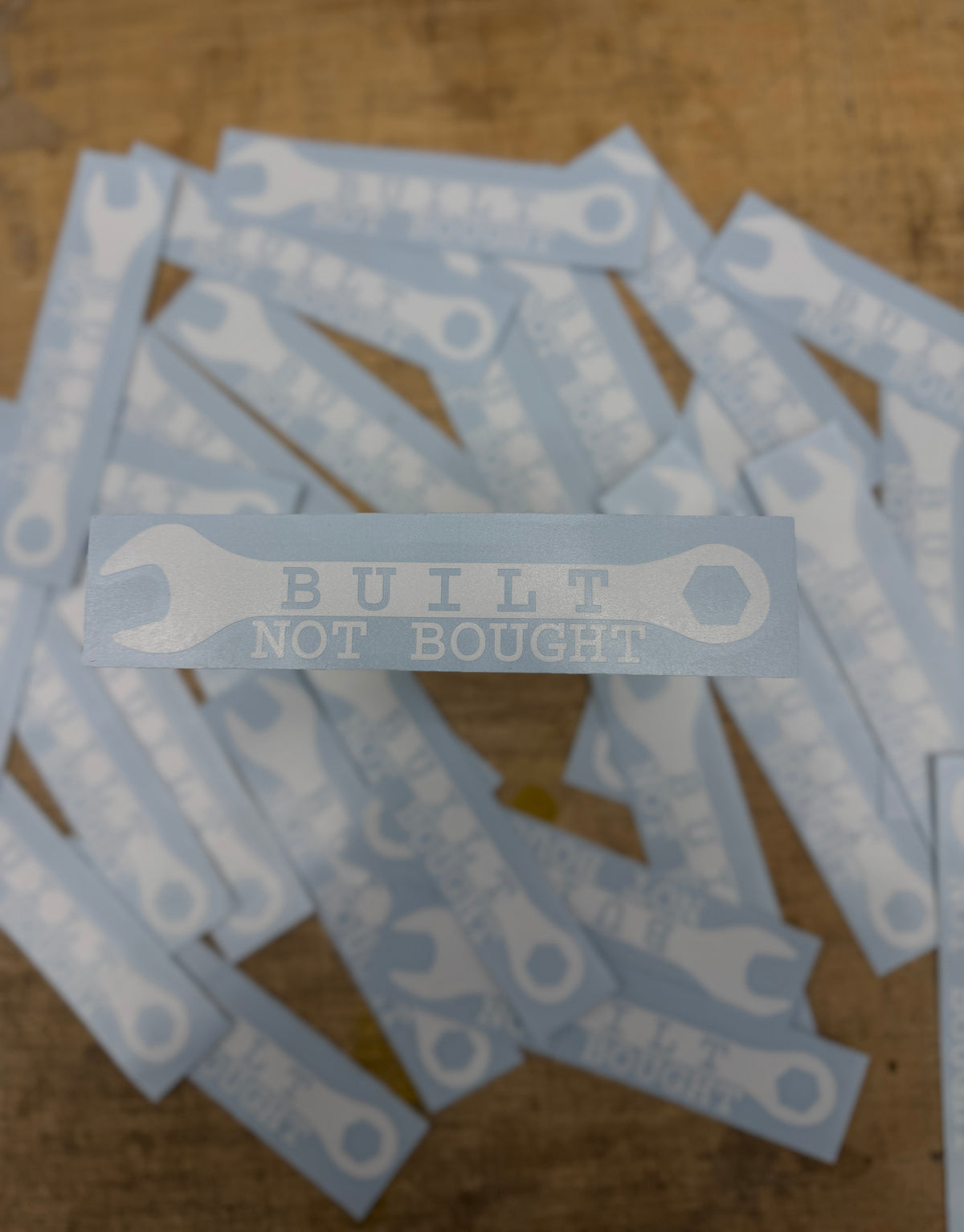 Build Not Bought Decal