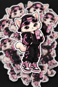 Pink Slip Sticker