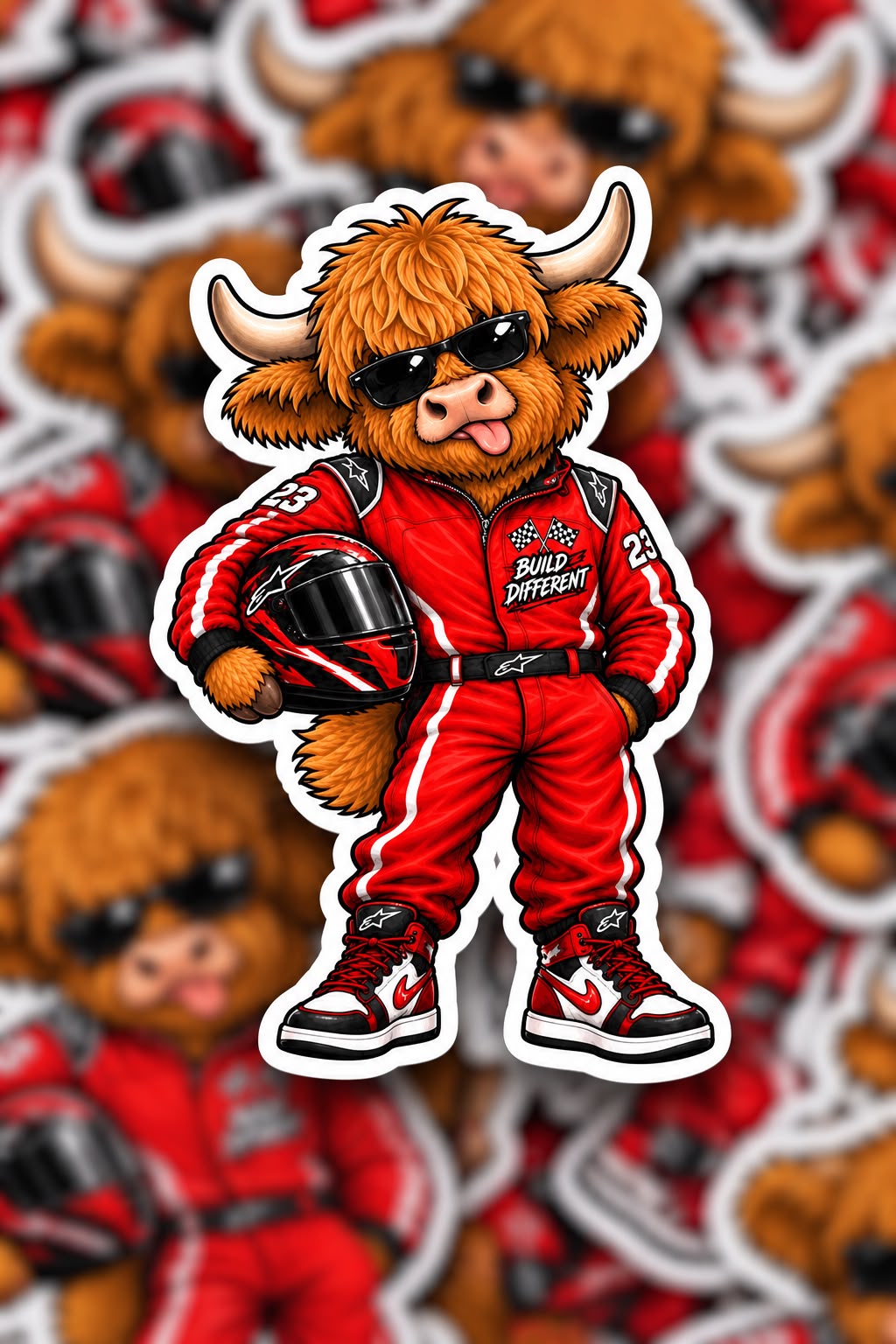 Redline Sticker