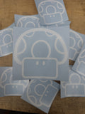 Power Up Mushroom Decal