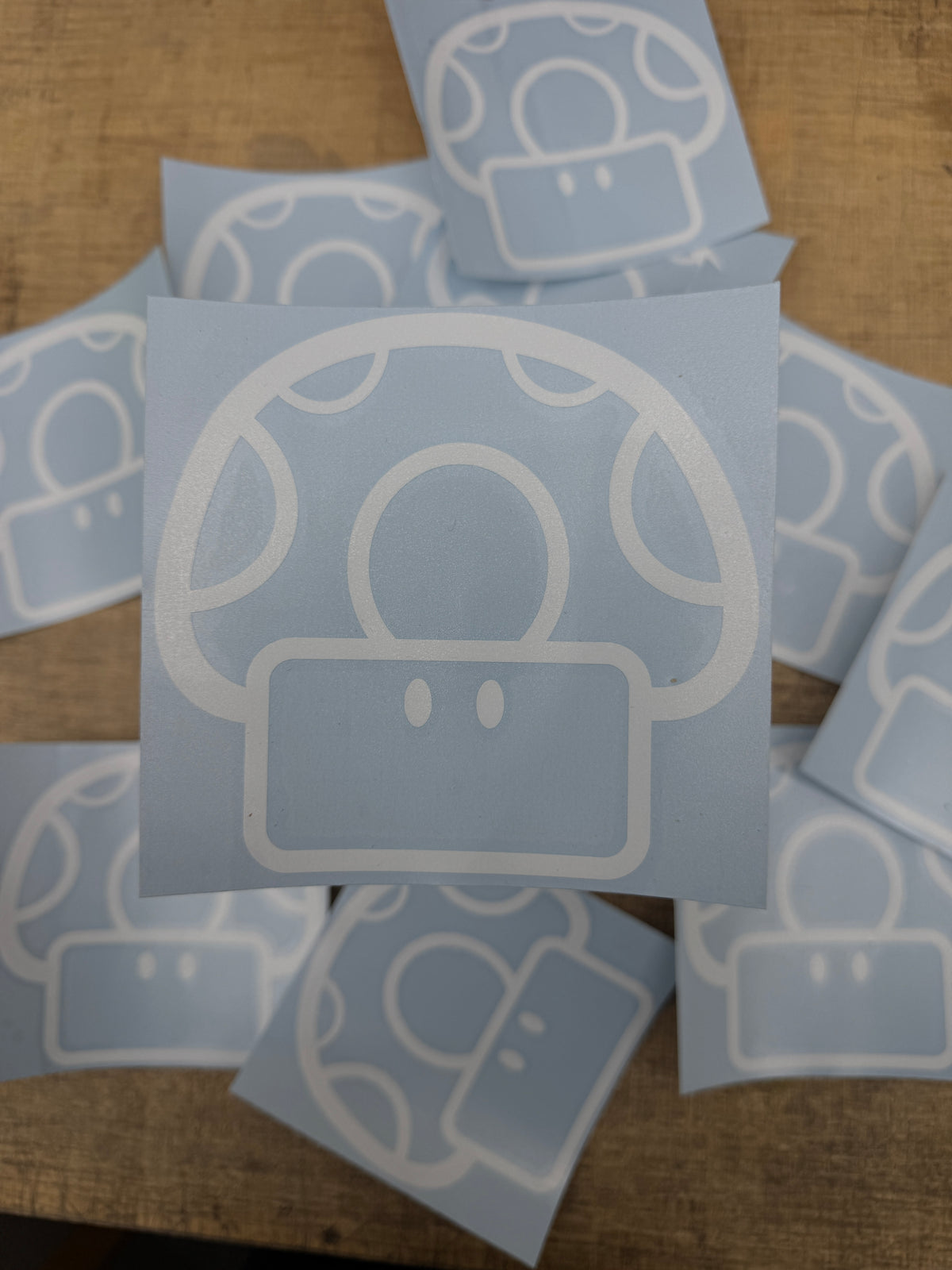 Power Up Mushroom Decal