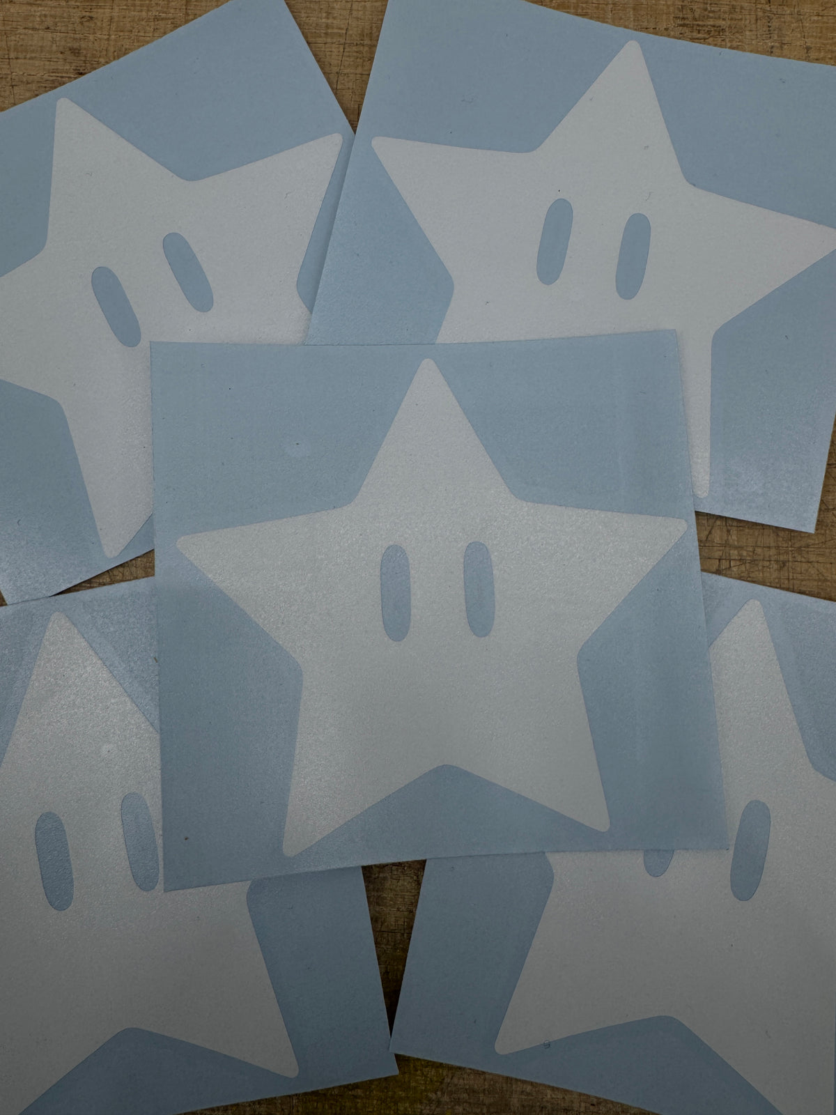 Mario Star Decal