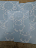 Highland Cow Decal