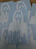 Ghost Face Decal