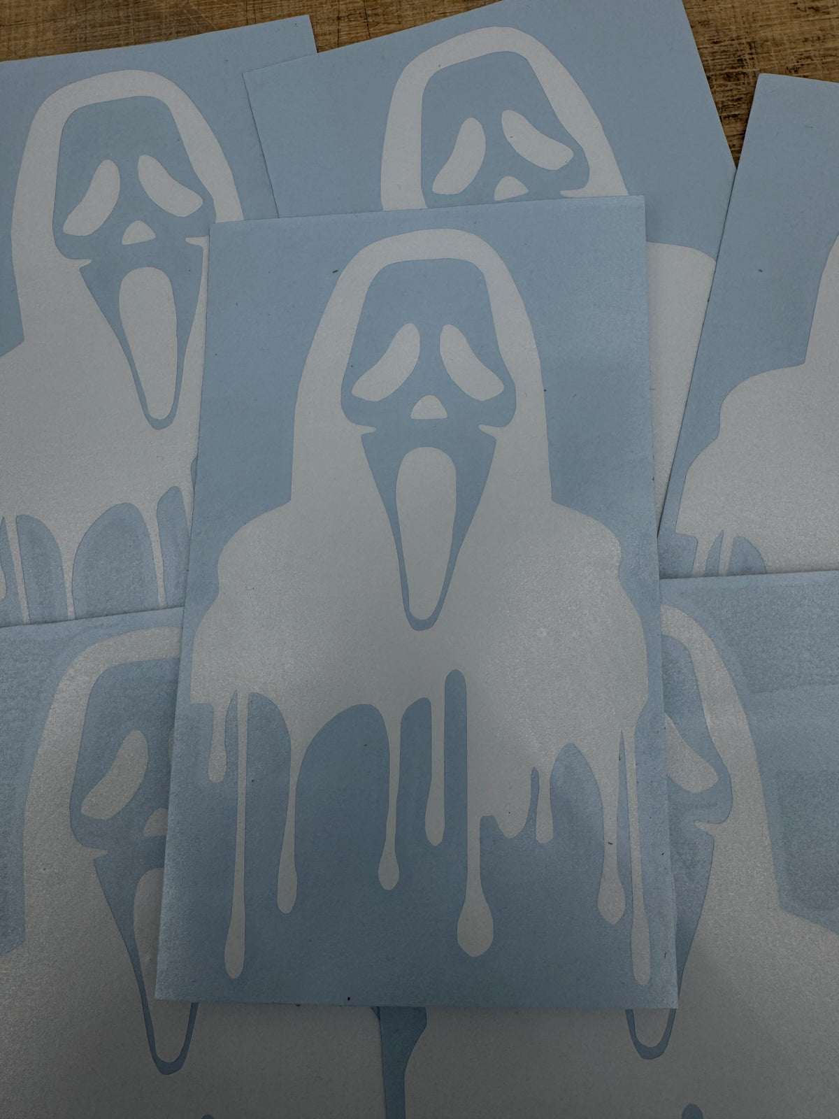 Ghost Face Decal
